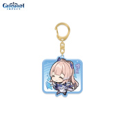 Брелок акриловый Chibi Expressions Character Acrylic Keychain - Sangonomiya Kokomi