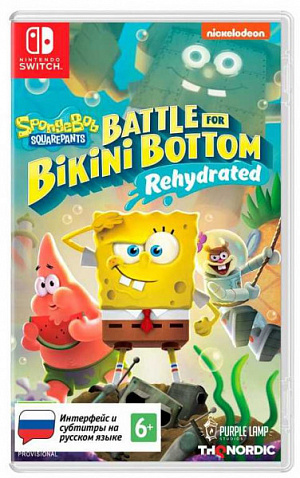 SpongeBob SquarePants: Battle For Bikini Bottom – Rehydrated (Nintendo Switch) THQ Nordic