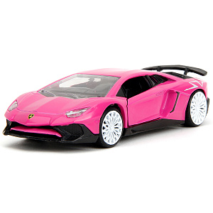 

Модель машинки Pink Slips: 2017 Lamborghini Aventador SV (Масштаб 1:32) (35362)