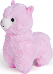 Мягкая игрушка Большая альпака (розовая)