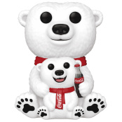 Фигурка Funko POP Ad Icons: Coca-Cola – Coca-Cola Polar Bear with Cub (241) (81063) (9,5 см)