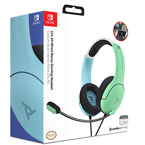 

Проводная гарнитура LVL40 (Blue Green) для Nintendo Switch