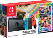 Nintendo Switch Neon blue/red + Mario Kart 8 Deluxe (Switch)