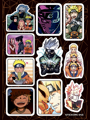 

Стикерпак Naruto