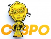 Пробивной мини 3D светильник StarWars C-3PO