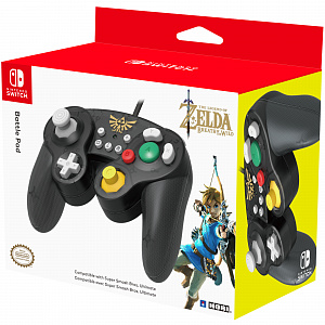 Nintendo Switch Геймпад Hori Battle Pad (Zelda) для консоли Switch (NSW-108U) Hori