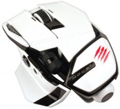 PC Мышь Mad Catz M.O.U.S.9 Wireless Mouse - White беспроводная лазерная (MCB437150001/04/1)