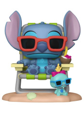 Фигурка Funko POP Premium Disney: Lilo & Stitch – Stitch in Sunlounger (1639) (88469) (12,2 см)