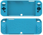 Силиконовый чехол Dobe для консоли Nintendo Switch OLED (синий) (TNS-1135)