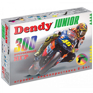 

Игровая консоль Dendy Junior (300 игр + световой пистолет)