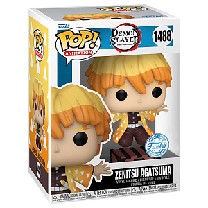 

Фигурка Funko POP Animation: Demon Slayer - Zenitsu Agatsuma (Kneeling) (Exc) (1488) (76534)