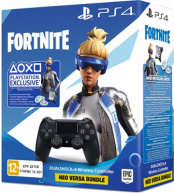 Геймпад для PS4 DualShock Black v2 (CUH-ZCT2E) + ваучер Fortnite 2019