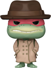 Фигурка Funko POP Movies: Teenage Mutant Ninja Turtles – Raphael with Coat & Hat (1612) (76048) (9,5 см)