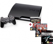 PlayStation 3 160 GB “Game replay” + 3 игры: Risen 2 + Marvel: UA 2 + Zone of the Enders HD