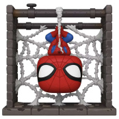 Фигурка Funko POP Deluxe Marvel: Spider-Man (Webbed) Exclusive Bobble-Head (1462) (84425) (9,5 см)