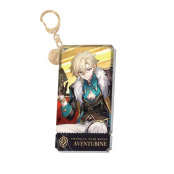 Брелок акриловый miHoYo Honkai: Star Rail – Aventurine [Splash Art Series]
