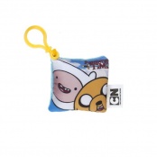 Брелок плюш подушка Adventure Time Finn & Jake 7,5см