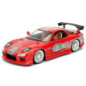 Модель машинки Fast & Furious: Dom's Mazda RX-7 [Die-Cast Vehicle] (Масштаб 1:24) (98338)