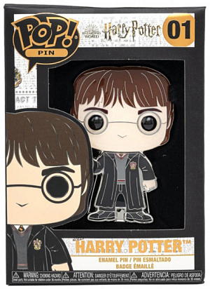 

Значок Funko POP Pin Harry Potter – Harry Potter Large Enamel Pin (HPPP0001) (48555)