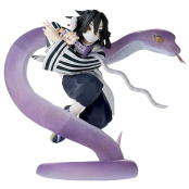 Фигурка-аниме SEGA Demon Slayer Kimetsu no Yaiba – Obanai Iguro Hashira Training Arc [Xross Link Anime PVC Statue] (28765) (14 см)