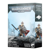Warhammer 40 000 (Вархаммер 40 000): миниатюра Космических Волков (Space Wolves) – Волчья Стража, боевой лидер (Wolf Guard Battle Leader), арт. 53-31