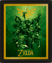 3D-Постер The Legend Of Zelda (Link) (EPPL71137)
