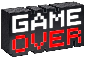

Лампа-светильник Game Over (7163)