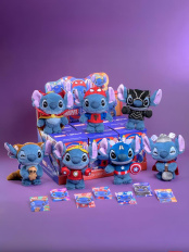Мягкая игрушка брелок Stitch Marvel серия Cosbi слепой бокс 1 шт