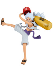 Фигурка-аниме Banpresto: One Piece – Monkey D. Luffy Gear 5 II [Battle Record Collection] (PZ71188P) (17 см)