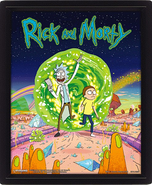 3D- Rick and Morty   Portal (EPPL71251)