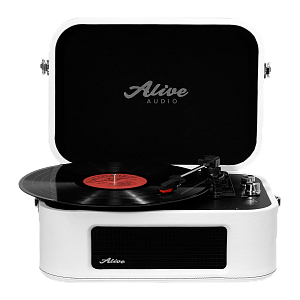 

Виниловый проигрыватель Alive Audio: Stories White c Bluetooth