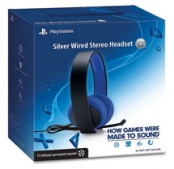 Гарнитура Wired Stereo Headset Silver (PS4)