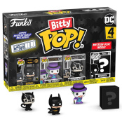 Набор фигурок Funko Bitty POP Batman 85th: Batman + Joker + Catwoman + Mystery (1 из 4) (4PK) (81127) (2 см)