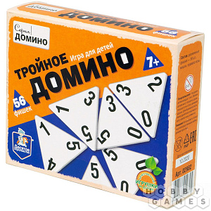 

Настольная игра Tripple Domino (Треугольное домино)