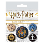 Значки Pyramid: Harry Potter  – Hogwarts (5 шт) (BP80485)