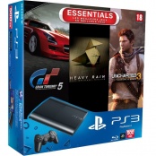 Playstation 3 500Gb + Heavy Rain + Gran Turismo 5 + Uncharted 3