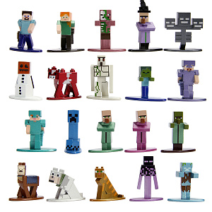 

Набор Jada Toys Nano Metalfigs – Minecraft Wave 2 (20 Pack) (30770)