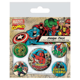 Набор значков Marvel Comics – Человек-паук (BP80452) (5 шт.)
