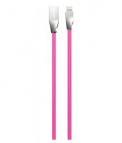 Дата-кабель Red Line SMART HIGH SPEED USB - 8 - pin для Apple, розовый