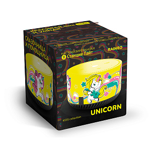 

Кастомизированная Яндекс Станция (Лайт) – Unicorn от Rainbo