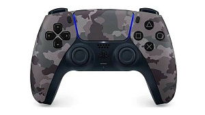 

Беспроводной геймпад DualSense для PS5 (Серый камуфляж) (USA ver.) (CFI-ZCT1J)