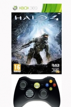 Controller Wireless + Halo 4 (Xbox 360)