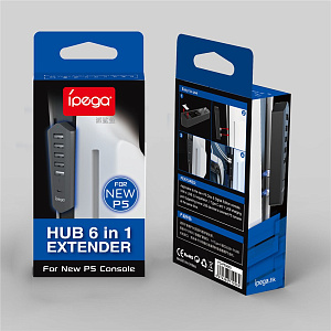 USB-концентратор iPega PG-P5S003 для PS5 Slim 1799₽