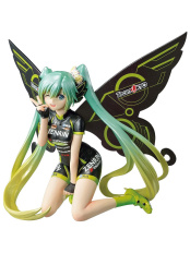Фигурка-аниме Banpresto: Hatsune Miku Racing Ver. – Hatsune Miku [Banpresto Chronicle – Racing Miku 2017 Team Ukyo Cheering Ver.] (BP19400P) (13 см)