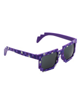 Пиксельные очки (фиолетовые)