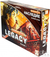 Настольная игра Пандемия – Наследие. Сезон 1 (красная)