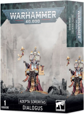 Warhammer 40 000 (Вархаммер 40 000): миниатюра Адепта Сороритас (Adepta Sororitas) – Диалогус (Dialogus), арт. 52-16