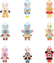 Плюш-брелок TOPTOY: Disney – Spring Easter Egg Series [Plush Charm Pendant], 1 случайная фигурка (16 см)