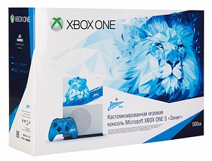

Кастомизированная консоль Xbox One S 500Гб "Zenit Lion" Rainbo RB-XB03(500)