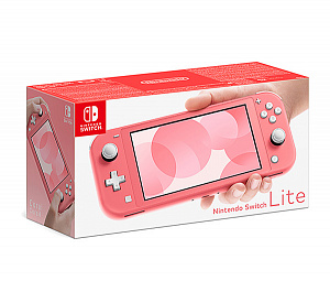 Игровая приставка Nintendo Switch Lite (кораллово-розовая) Nintendo